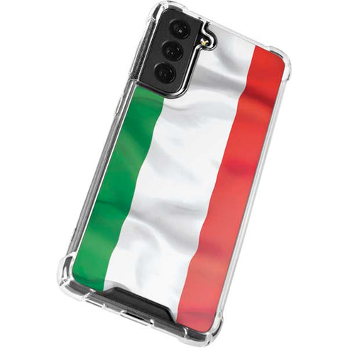 Italy Flag Galaxy S22 Plus Clear Case